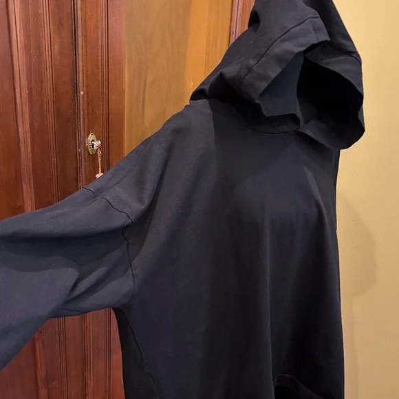 bryn Walker Black Hooded Sweatshirt - Picture 2 of 6